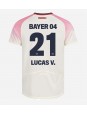 Bayer Leverkusen Lucas Vazquez #21 Gostujuci Dres 2025-26 Kratak Rukavima Bayer Leverkusen Lucas Vazquez #21 Gostujuci Dres 2025-26 Kratak Rukavima